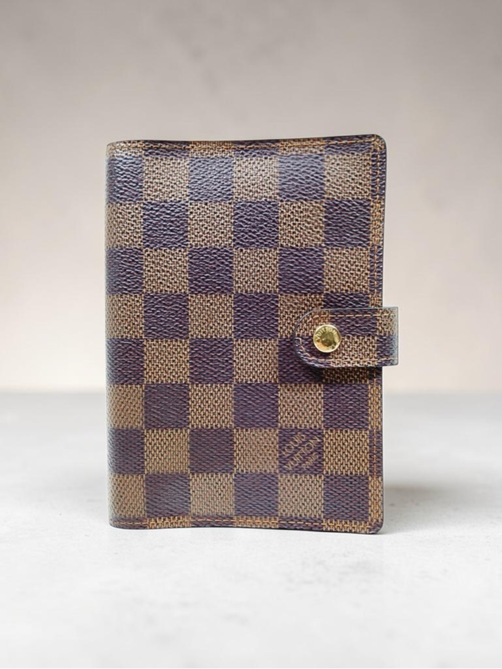 Louis Vuitton Agenda PM Damier Ebene Brown
